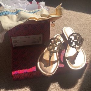 Tory Burch Miller Rose Gold NWOT&B